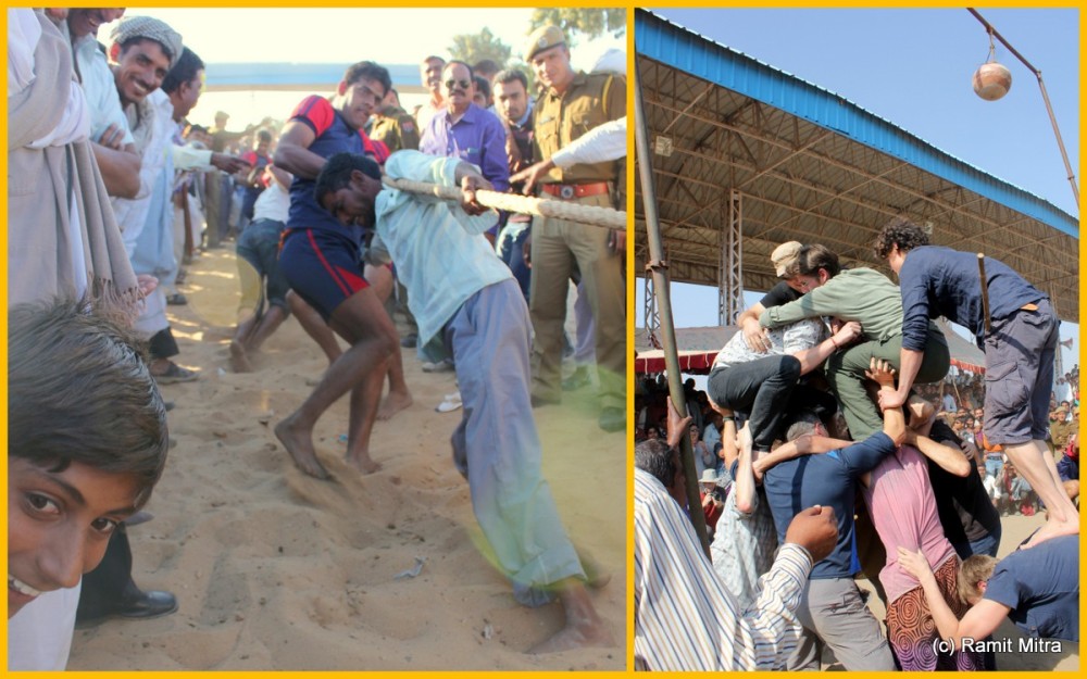 Tug-of-War and Matki Phod competition between Locals & Visitors/Tourists